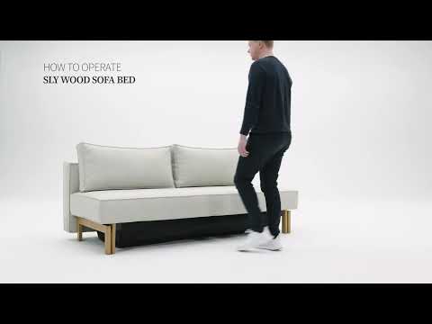 Sly Wood Sofa Bed - How To Operate
