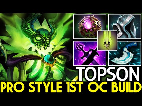 TOPSON [Pugna] This is Pro Style 1st Item OC Build Nonstop Spam Skill Dota 2