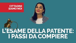 L'esame della patente: i passi da compiere