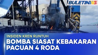 Download lagu INSIDEN KREN RUNTUH | Bomba Siasat Kebakaran Kereta Pacuan Empat Roda Di Lokasi (BU) mp3