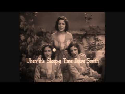The Boswell Sisters - When it`s sleepy time down south (1932).wmv