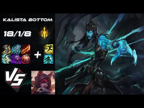 BOTTOM Kalista vs Xayah - EU Grandmaster Patch 25.S1.4