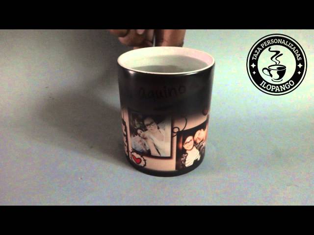 Vídeo relacionado con Cristal Plaque Taza Mágica Personalizada Parejas | Fotos y Nombres | Acabado Premium y Asa Ergonómica | Regalo San Valentín, Cumpleaños y Aniversario | Taza Original y Mágica