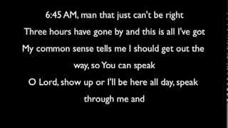 MercyMe - 3:42 AM (Writer&#39;s Block)