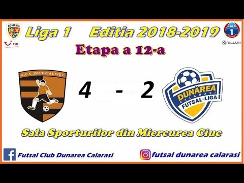 Imperial Wet M. Ciuc - Futsal Club Dunarea Calarasi - goluri