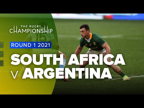 The Rugby Championship 2021 | South Africa v Argentina - Rd 1 Highlights