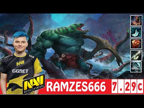 [DOTA 2] Na'Vi.RAMZES666 the TIDEHUNTER [OFFLANE] [7.29C]