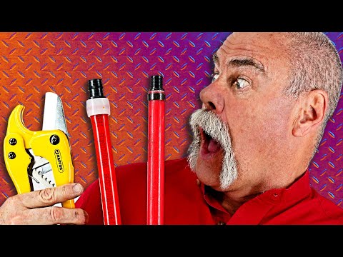 HOW TO INSTALL PEX PIPE THE EASIEST WAY
