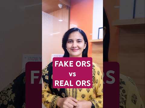 So, Which ORS you are giving to your child ? #ors #diarrhoea #treatment #dehydration #pediatrician