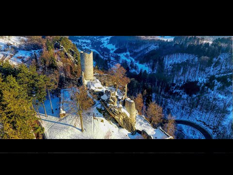 HRAD FRÝDŠTEJN DRONEM 4K | ZIMA | DRON VIDEO | DJI PHANTOM 4 | KAM NA VÝLET S MDM