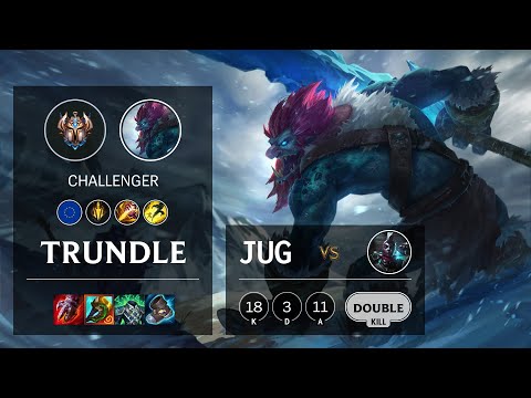 Trundle Jungle vs Ekko - EUW Challenger Patch 11.23