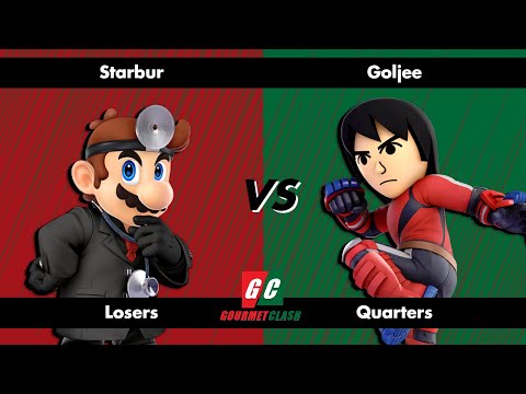 Gourmet Clash #60 - Starbur (Doc) vs Goljee (Mii Brawler) - Ultimate Singles - Losers Quarters