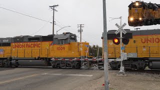UP 662 Rodgers Turn Local Switching | S Soderquist Rd. Railroad Crossing, Turlock CA