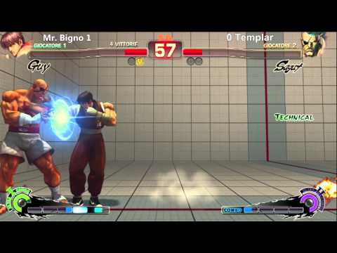 Feimitsu's Friends USFIV  - Mr. Bigno (Guy) vs Templar (Sagat)