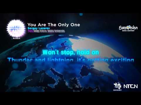 Sergey Lazarev-You're the only one (Russia) Eurovision 16 Lyrics