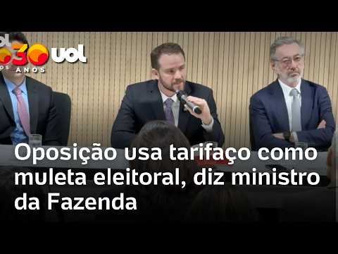 Tarifaço é interferência externa indevida e oposição usa de muleta eleitoral, diz Durigan