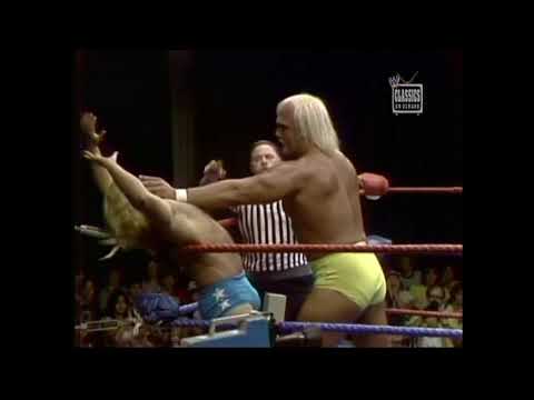 Hulk Hogan vs Jobbers Sonny Rogers & Chuck Greenlee AWA 1981