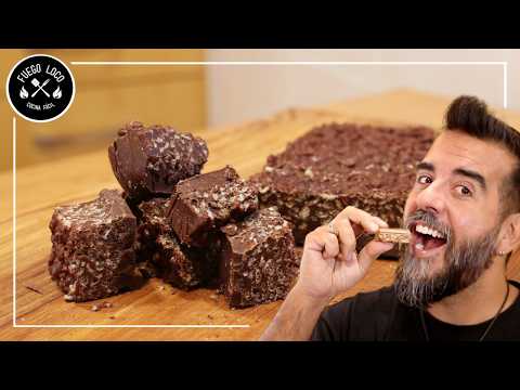 🎄🎅 Esta NAVIDAD el Turrón de CHOCOLATE es CASERO Fácil y Rápido (Solo 3 Ingredientes)