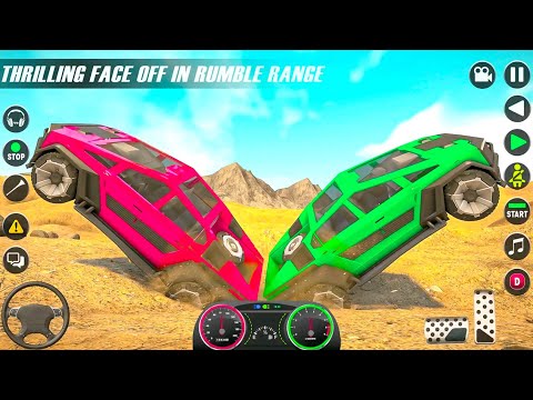 Sports SUV Muscle and Lamborghini Car Demolition Derby Crash Racing Simulator - Android Gameplay.
