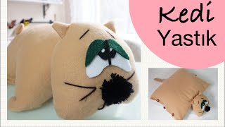 Hem oyuncak hem YASTIK / kedi yastık / kolay dikiş modelleri