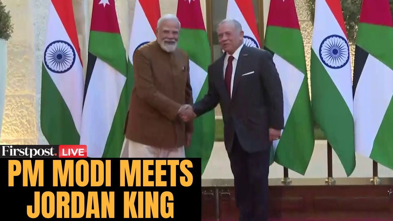 LIVE: PM Modi Holds Bilateral Talks With Jordan’s King Abdullah II in Amman | N18G