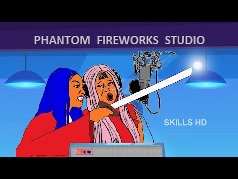 Shenseea attacked A'mari / Gold gad Geedem in studio Animation 2022 new cartoon / jamaica