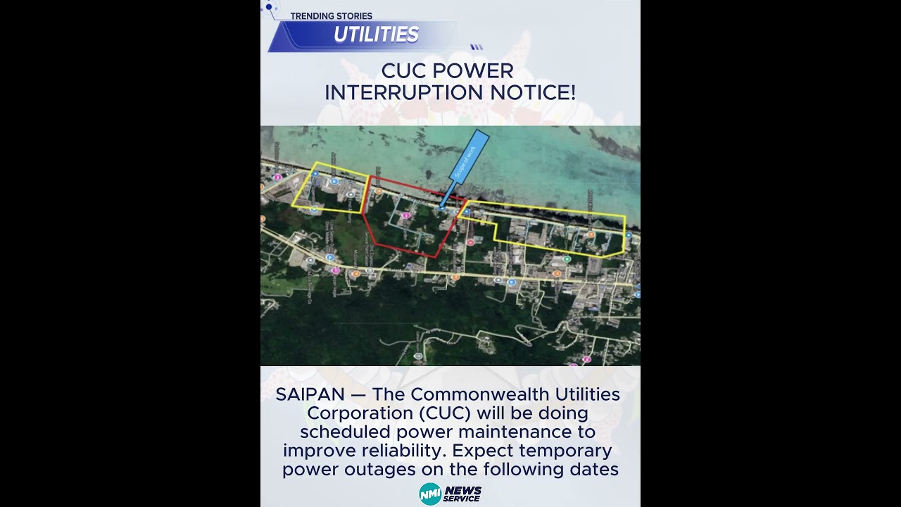 CUC POWER INTERRUPTION NOTICE!