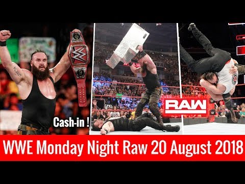 WWE Monday Night Raw 20 August 2018 Highlights ! Braun Cash-in On Roman ? WWE Raw 8/20/18 Highlights