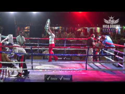 Manuel Gonzalez VS Norwin Gutierrez - Nica Boxing Promotions