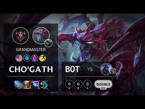 Cho'Gath Bot vs Aphelios - NA Grandmaster Patch 10.14