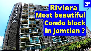 The Riviera Jomtien, the most beautiful condo block in Jomtien Pattaya Thailand 