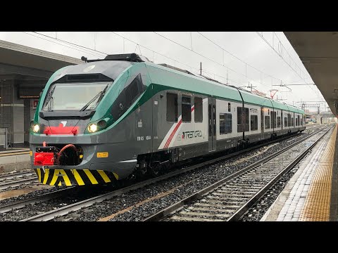 INV Arezzo - Milano Certosa ETR 425.028 Trenord in transito al binario 5 di Bologna centrale