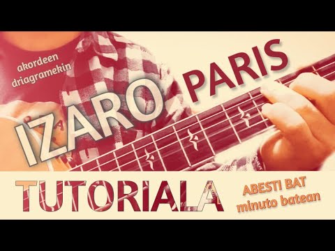 IZARO Paris Kitarra TUTORIALA/ Tocar 1CANCION en 1Minuto/ Danielo’s GROOVES