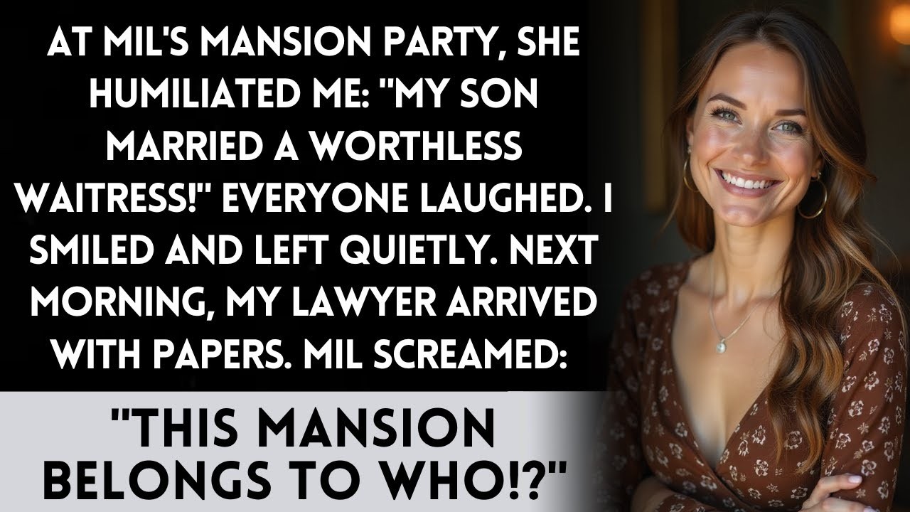 My Mother-in-Law Humiliated Me at Her Party, But She Didn't Know I Owned Her Mansion!
