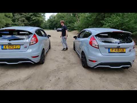 Ford Fiesta ST 200 exhaust difference