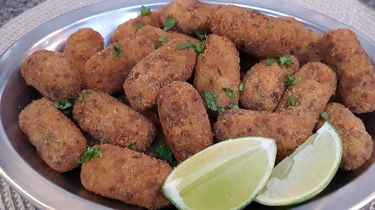 50 CROQUETES DE CARNE MOÍDA EM 30 MINUTOS - vem comigo | Cebola e Salsa