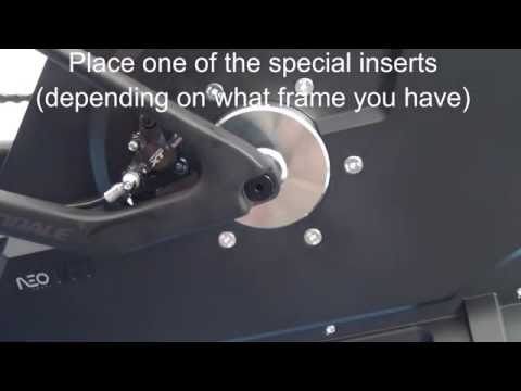 Garmin Tacx Direct Drive greito atleidimo adapterių rinkinys 135 x 10 mm video