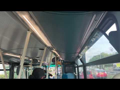 Arriva London DW234 LJ59AED 0 to Max Kickdown VDL DB300 Wright Gemini 2