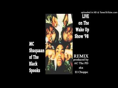 Black Spooks' MC Shaquaan & A.C. The P.D. - LIVE on The Wake Up Show '98 - HipHop Philosophy Records
