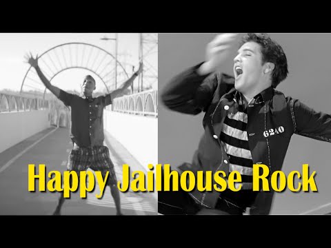 Elvis Presley VS Pharrell Williams - Happy Jailhouse Rock ( Riccardo Lodi Mashup) Video Mix 4K