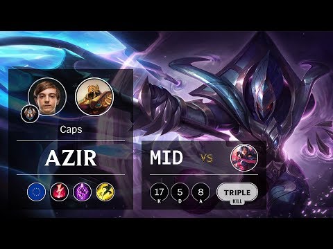 Azir Mid vs Irelia - EUW Challenger Patch 9.14