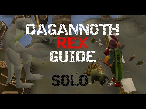 Dagannoth Rex Guide | Solo Low Level and High Level [OSRS]