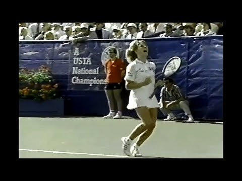 Steffi Graf vs. Martina Navratilova US Open 1986 SF 💖