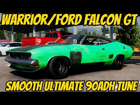 Carx drift racing online Warrior/Ford Falcon GT smooth ultimate 90adh tune day.92!