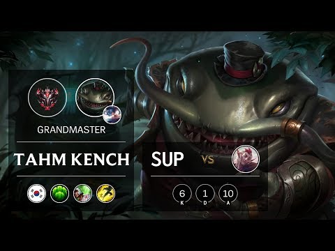Tahm Kench Support vs Rakan - KR Grandmaster Patch 9.17
