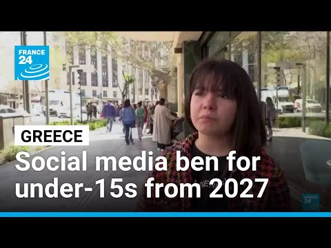 Greece to ban social media for under-15s from 2027