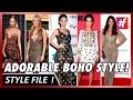 Sandra Nicole Jennifer Poppy And Vanessa Rock The Boho Street Style