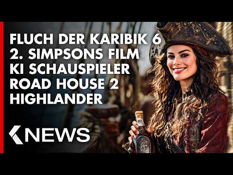Fluch der Karibik 6, Die Simpsons 2, Highlander, Road House 2, KI in Hollywood... KinoCheck News