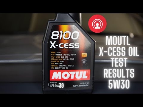 Motul 5W30 X-CESS Oil Report