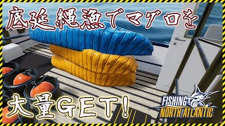 【Fishing: North Atlantic】新作の漁師シミュレーターで底延縄漁を体験！マグロを大量ゲット！【Steam】フィッシングノースアトランティック